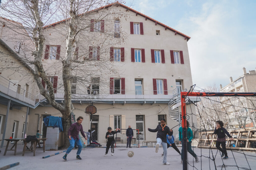 Cours de la source après les travaux